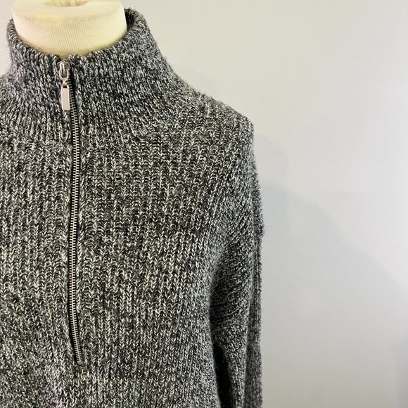 NWOT VERO MODA Pepper Half Zip Long Sleeve Sweater Dress (S) - Picture 6 of 14